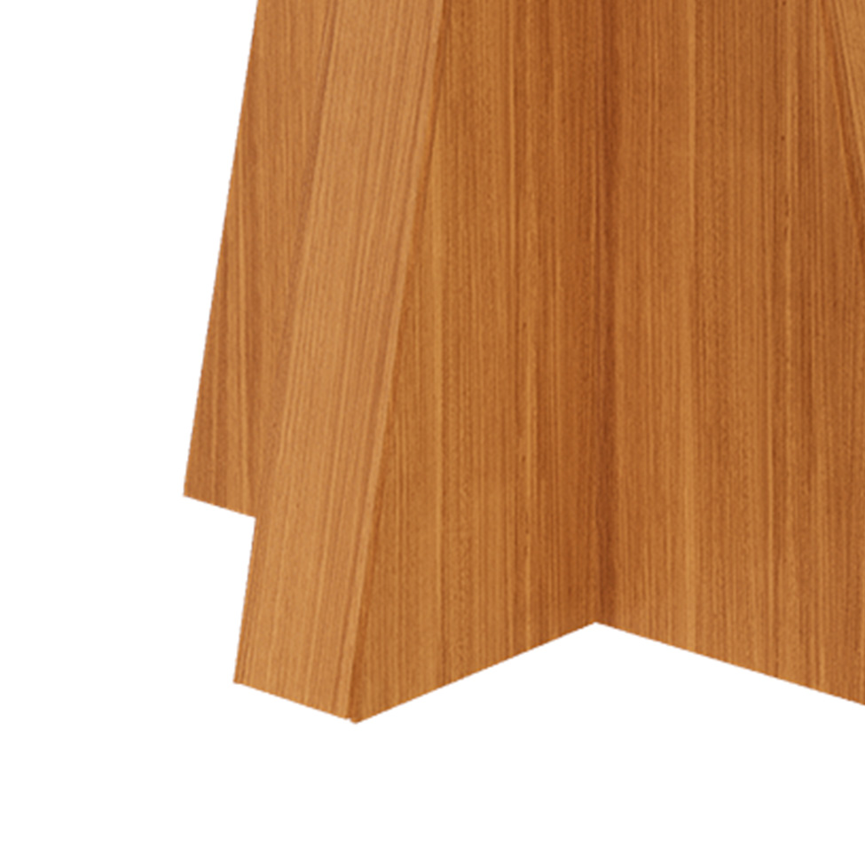 Mesa de Jantar Retangular com Tampo de Vidro Patricia Off White e Nature 130 cm