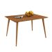 Mesa de Jantar Retangular com Tampo em MDF Veneza Cedro 120 cm