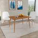 Mesa de Jantar Retangular com Tampo em MDF Veneza Cedro 120 cm