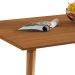 Mesa de Jantar Retangular com Tampo em MDF Veneza Cedro 120 cm