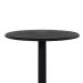 Mesa de Jardim Redonda Drops Preta 60 cm