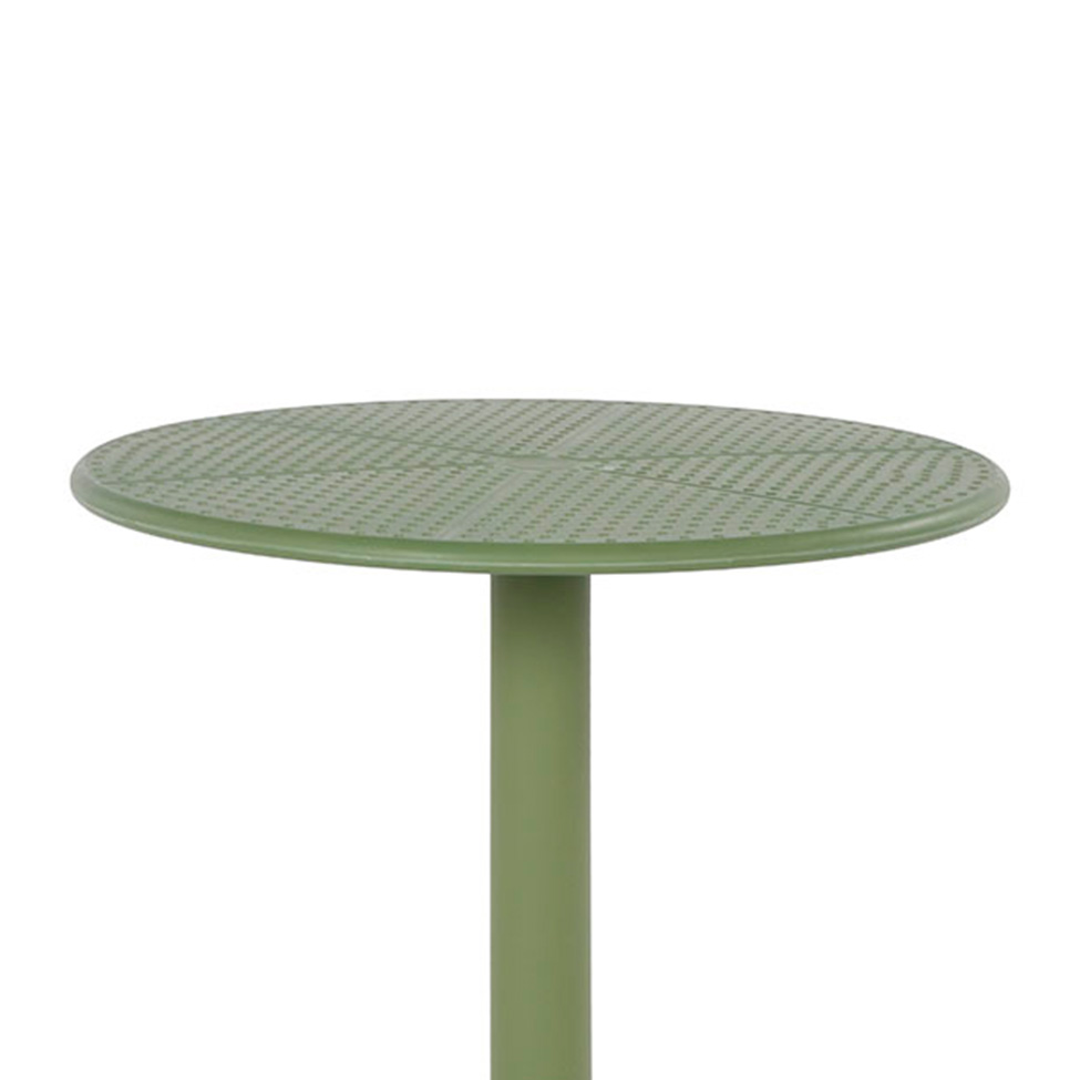 Mesa de Jardim Redonda Drops Verde 60 cm