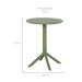 Mesa de Jardim Redonda Drops Verde 60 cm