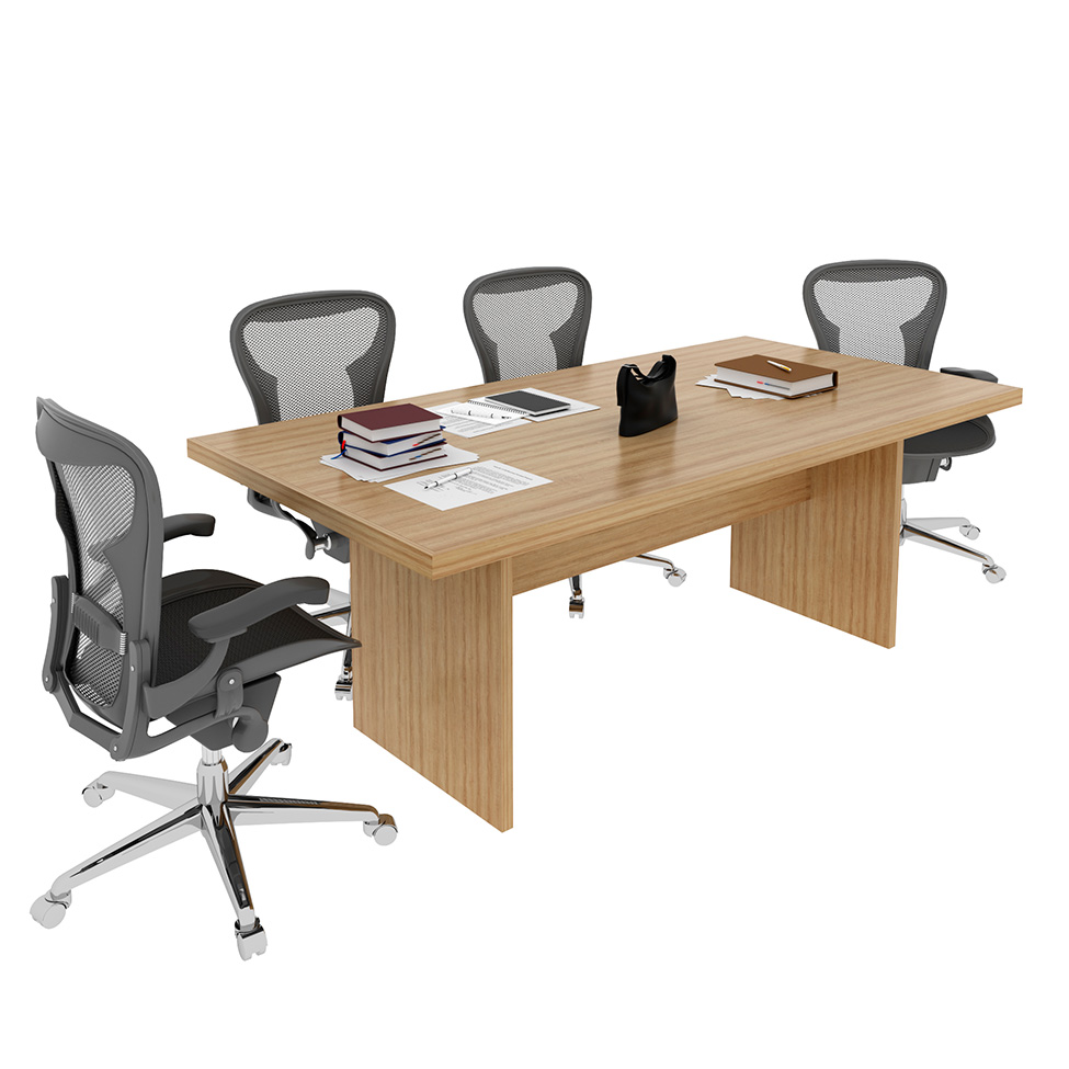 Mesa de Reunião Cale Amêndoa