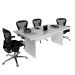 Mesa de Reunião Cale Branca
