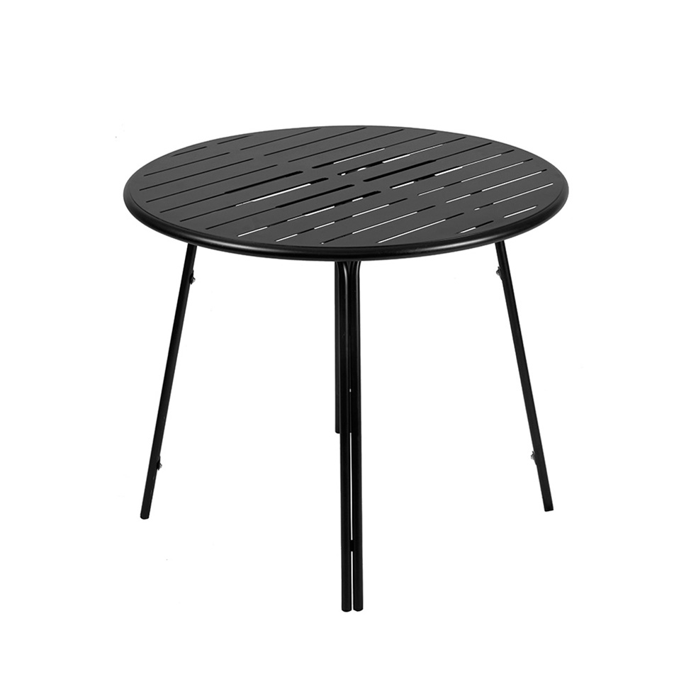 Mesa para Área Externa Redonda Bora Preta