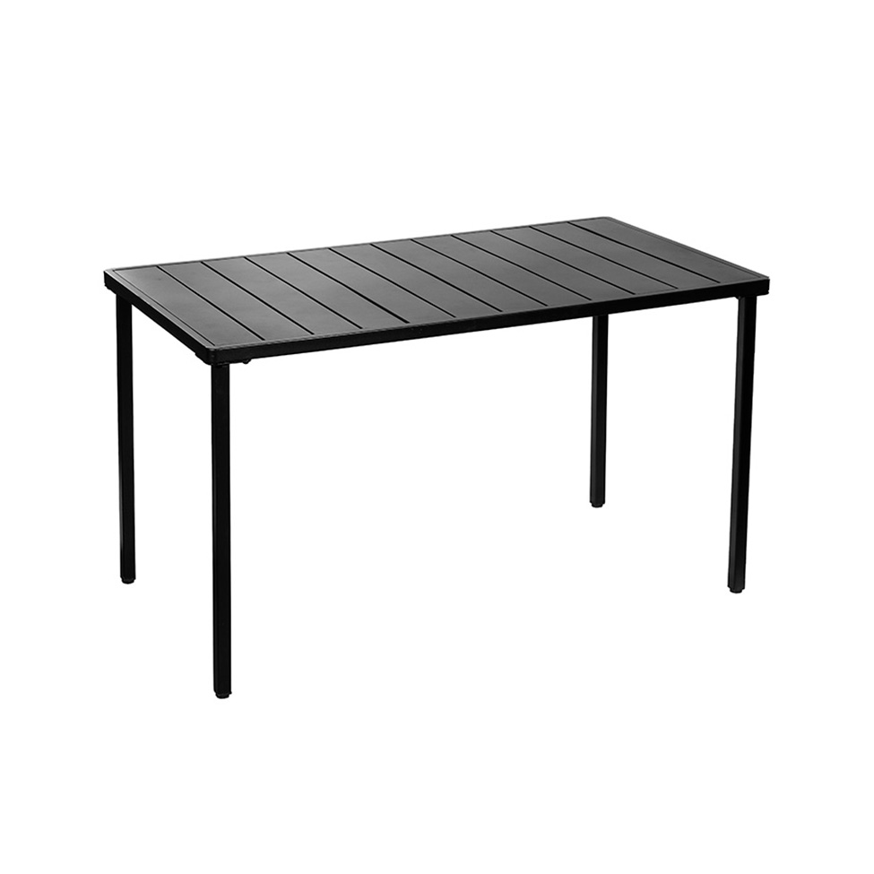 Mesa para Área Externa Retangular Antila Preta