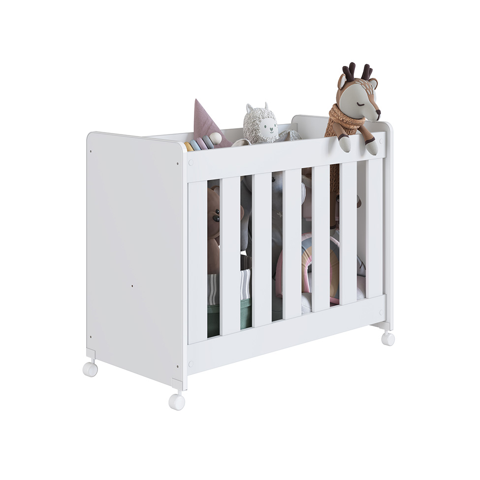 Mini Berço Multifuncional Beni Branco