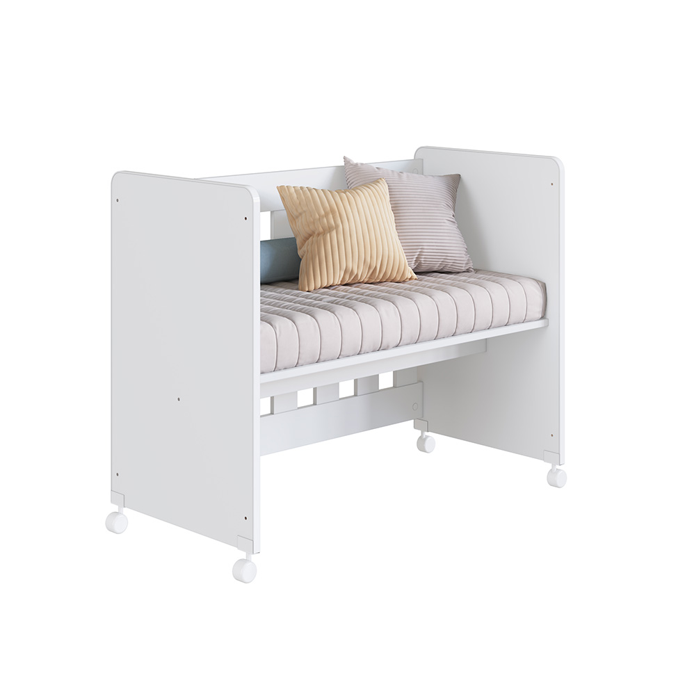Mini Berço Multifuncional com Colchão Beni D18 Branco