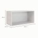 Nicho Module Cinza 80 cm
