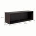 Nicho Module Preto 120 cm