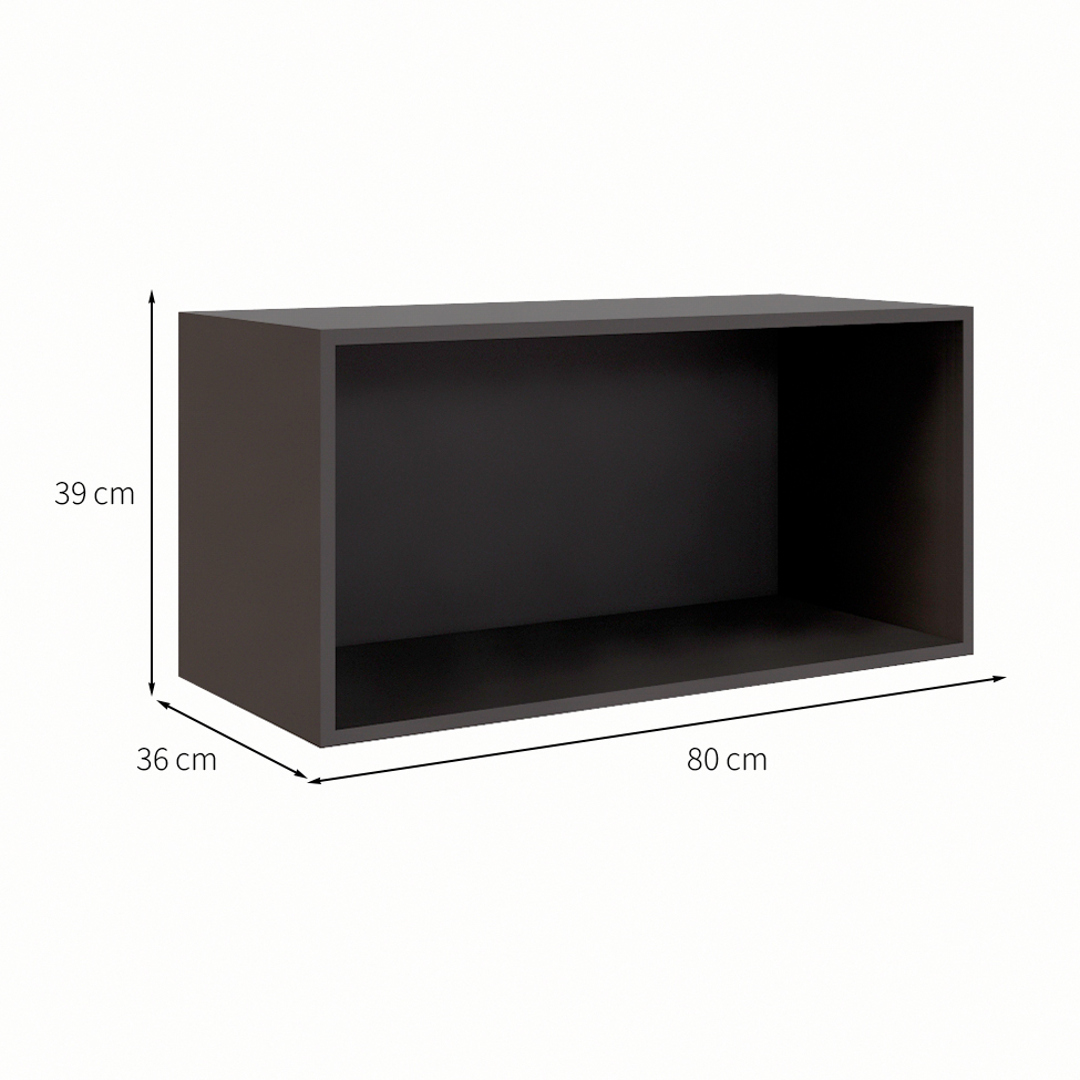 Nicho Module Preto 80 cm