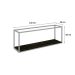Nicho Studio Carvalho Dark e Branco 120 cm