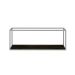 Nicho Studio Carvalho Dark e Branco 120 cm