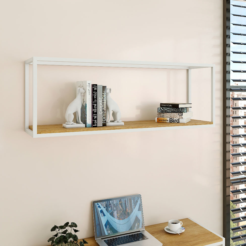 Nicho Studio Mel e Branco 120 cm