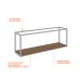 Nicho Studio Mel e Branco 120 cm
