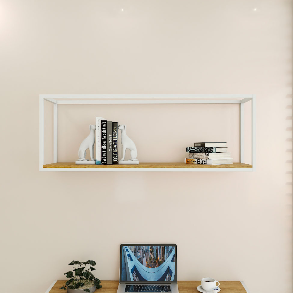 Nicho Studio Mel e Branco 120 cm