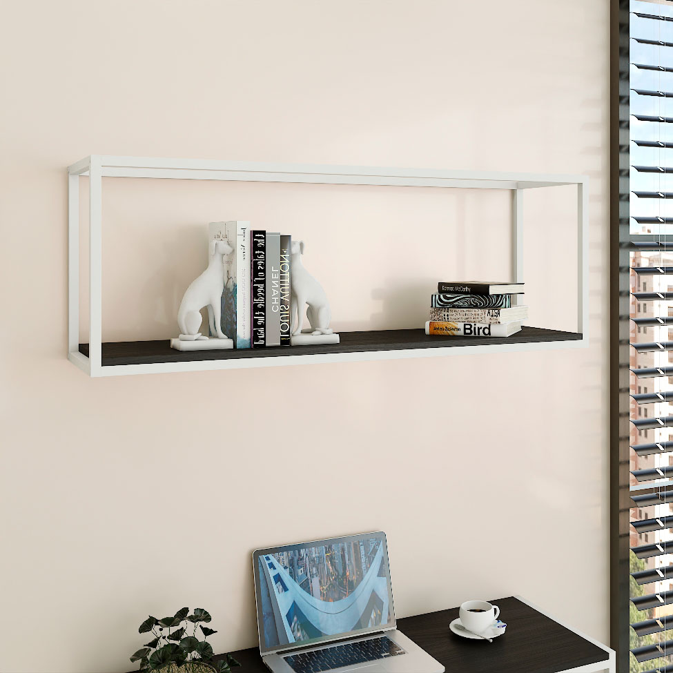 Nicho Studio Preto e Branco 120 cm