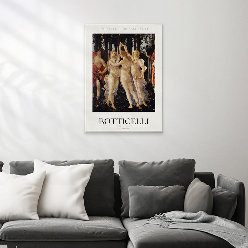 Pôster Decorativo Grandes Artistas Botticelli 50x70 cm