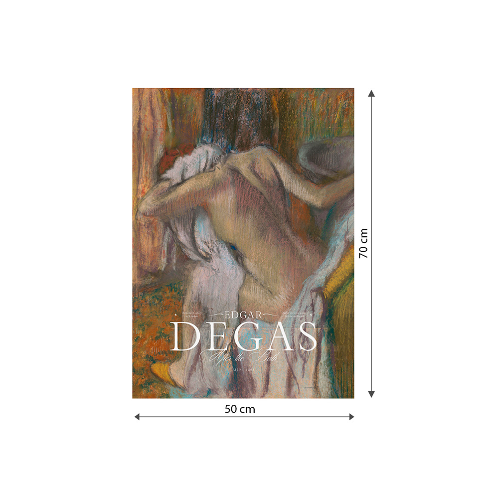 Pôster Decorativo Grandes Artistas Edgar Degas 50x70 cm