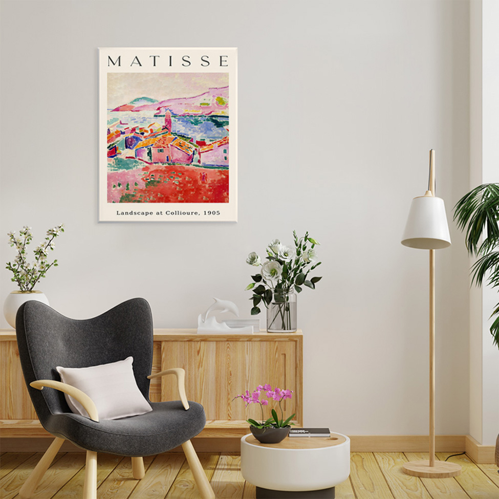 Pôster Decorativo Grandes Artistas Matisse Landscape 40x50 cm