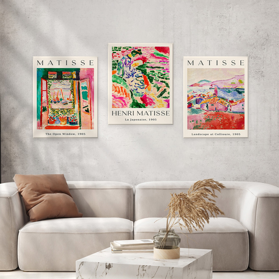 Pôster Decorativo Grandes Artistas Matisse Landscape 40x50 cm