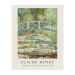 Pôster Decorativo Grandes Artistas Monet Bridge 40x50 cm