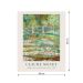 Pôster Decorativo Grandes Artistas Monet Bridge 40x50 cm