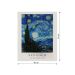 Pôster Decorativo Grandes Artistas Van Gogh Starry Night 40x50 cm