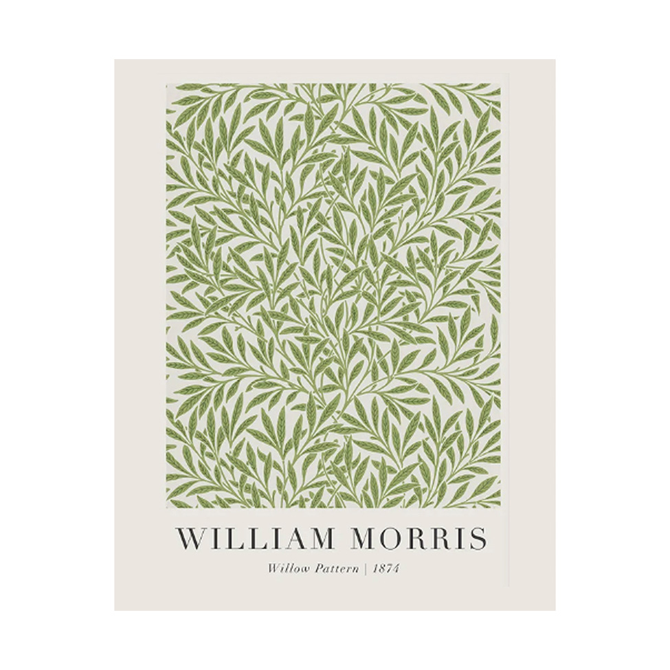 Pôster Decorativo Grandes Artistas William Morris Willow 40x50 cm