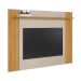 Painel Extensível para TV até 55 Polegadas Tulum Off White e Tauari