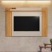 Painel Extensível para TV até 55 Polegadas Tulum Off White e Tauari