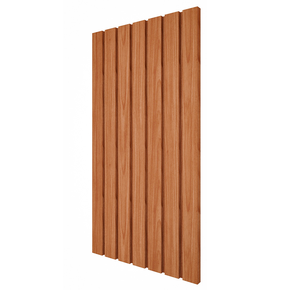 Painel Ripado Decor para Banheiro 117x61cm Freijó