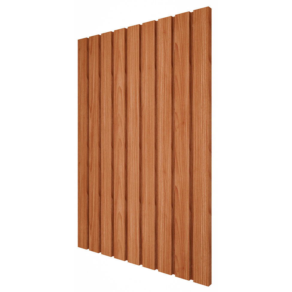 Painel Ripado Decor para Banheiro 117x80cm Freijó