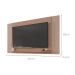 Painel Ripado Extensível para TV até 65 Polegadas Mondrian Capuccino e Freijó