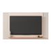 Painel Ripado Extensível para TV até 65 Polegadas Mondrian Off White e Freijó