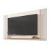 Painel Ripado Extensível para TV até 65 Polegadas Mondrian Off White e Freijó