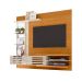 Painel com Rack Suspenso para TV até 55 Polegadas Frizz Supreme 2 Portas Cinamomo e Off White