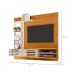 Painel com Rack Suspenso para TV até 55 Polegadas Frizz Supreme 2 Portas Cinamomo e Off White