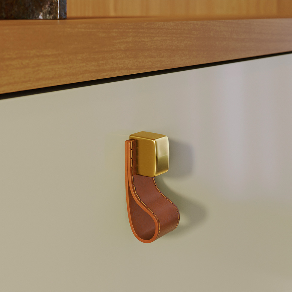 Painel com Rack Suspenso para TV até 55 Polegadas Iris 1 Porta Cumaru e Opala