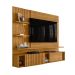 Painel com Rack Suspenso para TV até 65 Polegadas Atena 2 Portas Cumaru