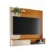 Painel com Rack Suspenso para TV até 65 Polegadas Aurora 1 Porta Cinamomo e Off White