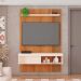 Painel para TV até 45 Polegadas Jade 1 PT Freijó e Off White