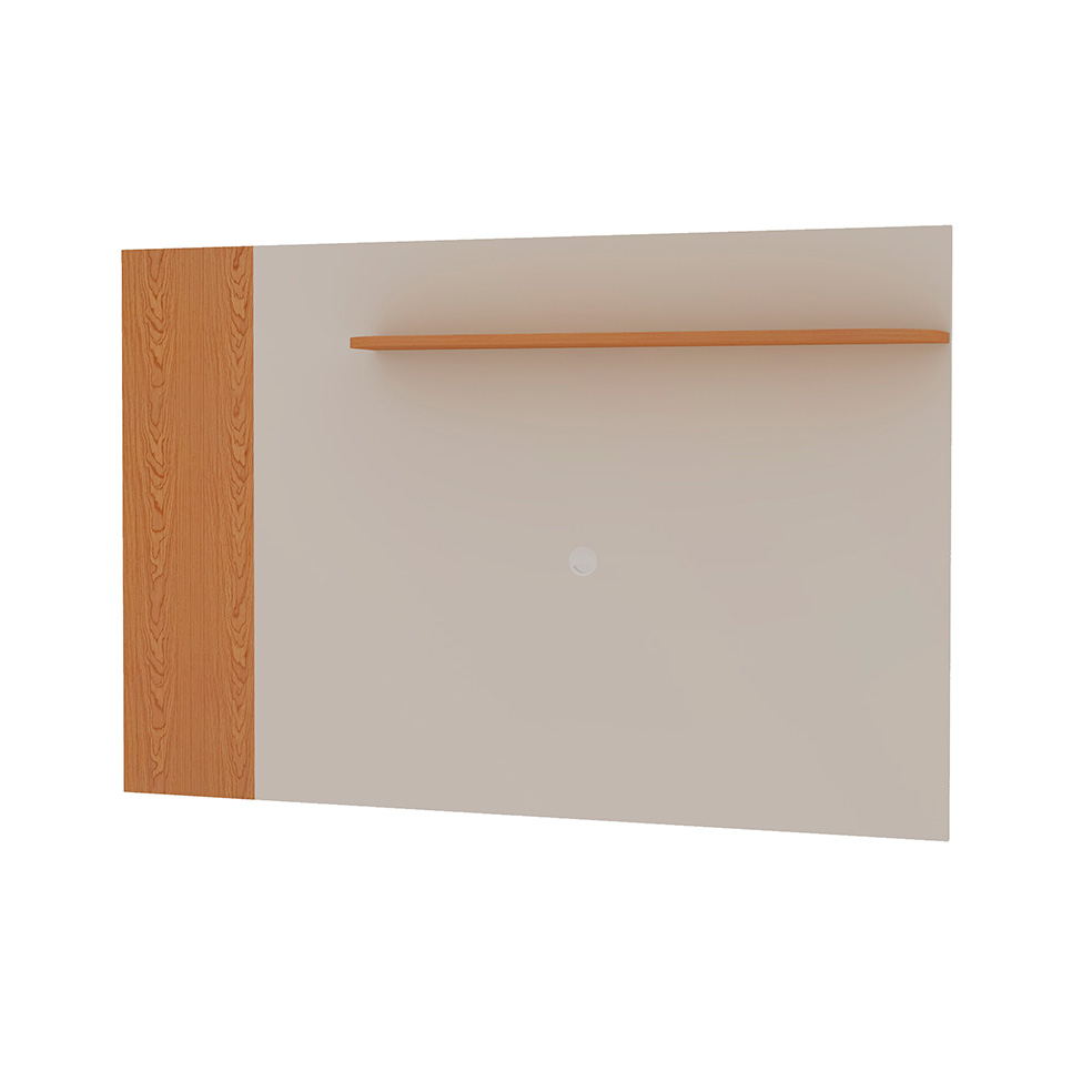 Painel para TV até 46 Polegadas Florida Cinamomo e Off White