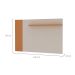 Painel para TV até 46 Polegadas Florida Cinamomo e Off White