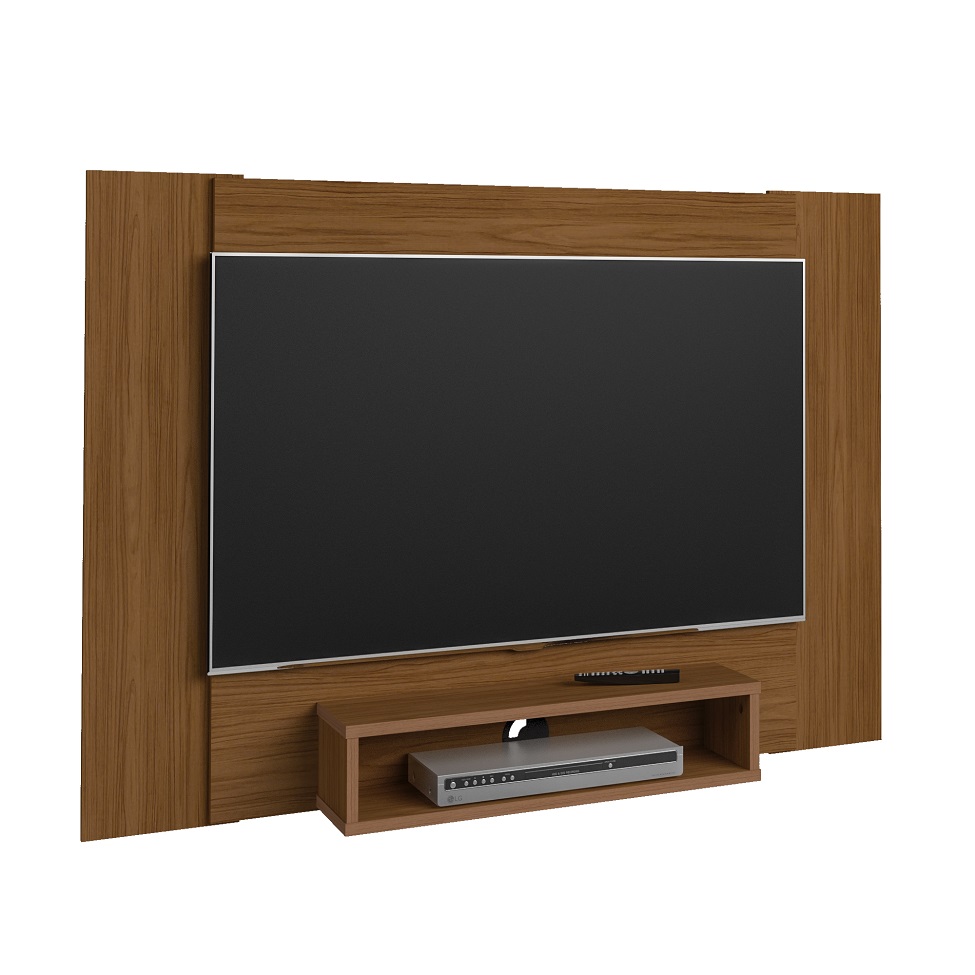 Painel para TV até 47 Polegadas Cine Flex Cedro e Off White