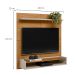 Painel para TV até 50 Polegadas Creta Nature e Off White