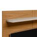 Painel para TV até 50 Polegadas Creta Nature e Off White