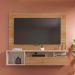 Painel para TV até 55 Polegadas Brasil 1 PT Buriti e Off White