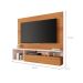 Painel para TV até 55 Polegadas Brasil 1 PT Freijó e Off White